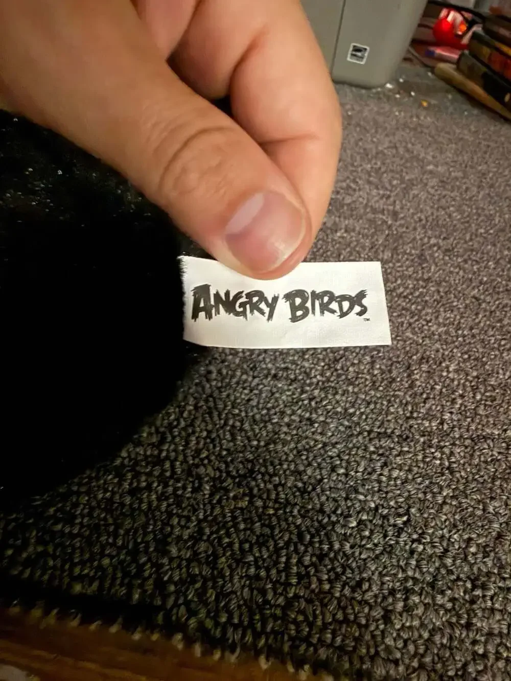 Angry Birds Black Bomb Plush 6
